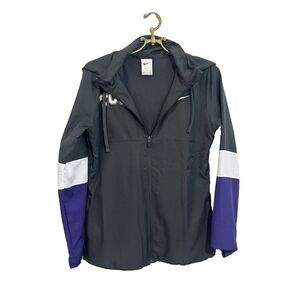 Nike TCU Horned Frogs Full Zip Mens‎ S Pullover Gray Dri Fit